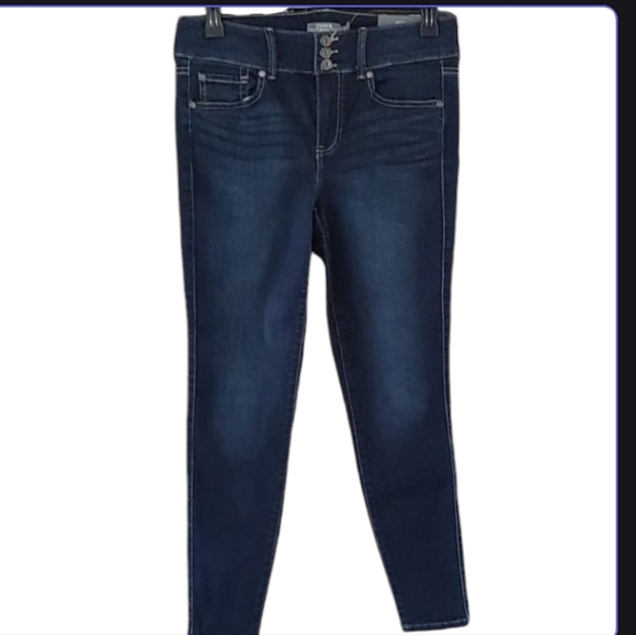 NEW With Tags Torrid High Waist Jegging Blue Jeans, Soft & Stretchy, Size 10R - Picture 3 of 11